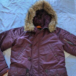 Men's Alpha Industries N-3B Extreme Cold Weather Parka - Small - Barely Worn
